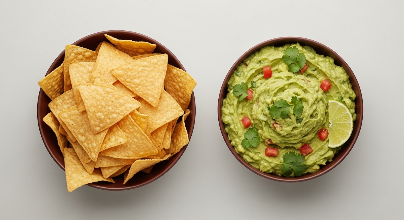 Chipotle Chips and Guacamole - essential group order side