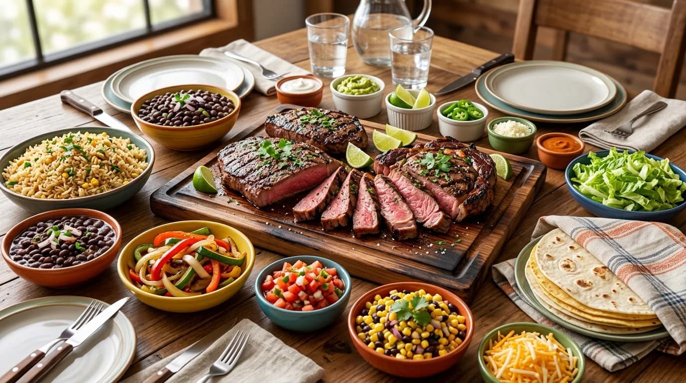 Steak Family Meal (Serves 4-6)