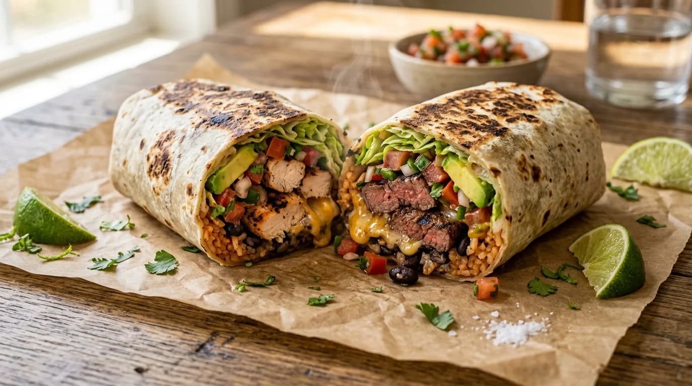 Double Protein Burrito