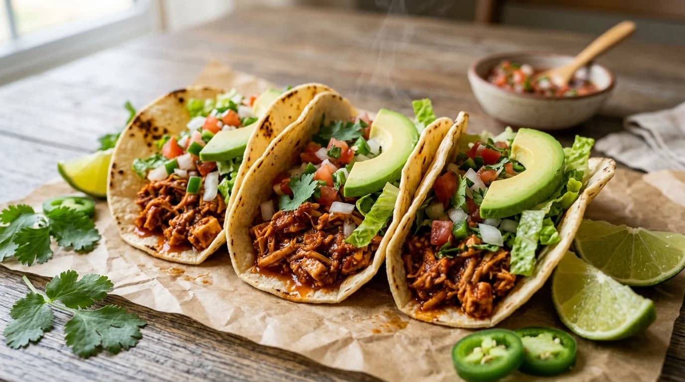 Sofritas Tacos - Chipotle menu item, 590 calories, $9.80
