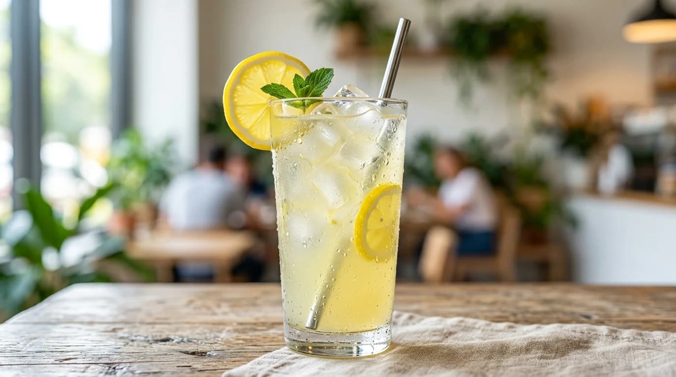 Tractor Organic Lemonade - Chipotle menu item, 160 calories, $3.95