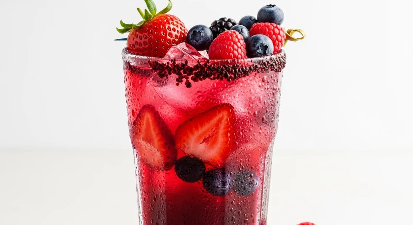 Organic Berry Agua Fresca