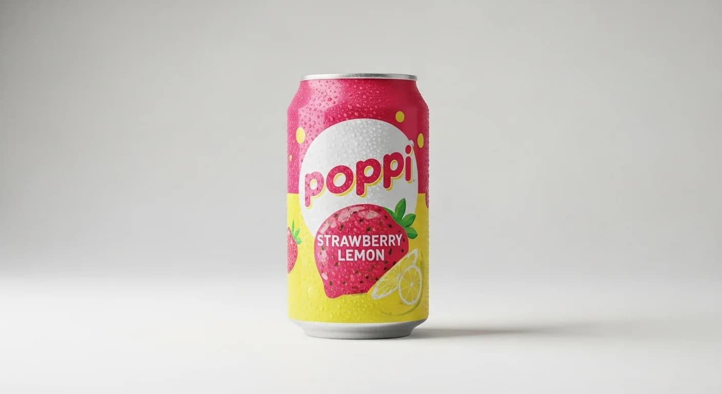 Poppi Strawberry Lemon
