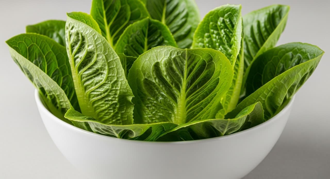 Romaine Lettuce - Crisp fresh vegetable topping