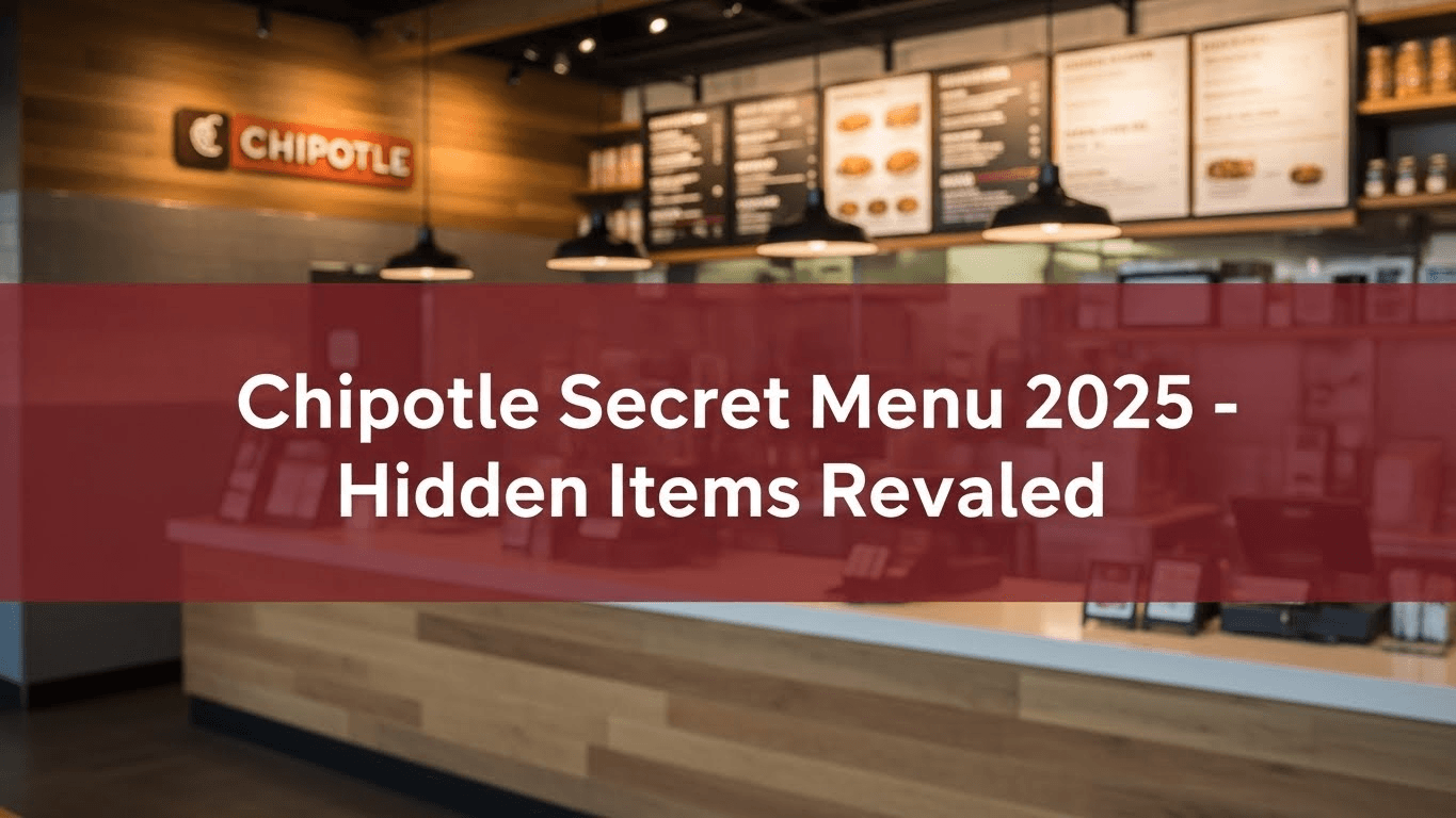 Chipotle Secret Menu 2025 - Hidden Items You Must Try