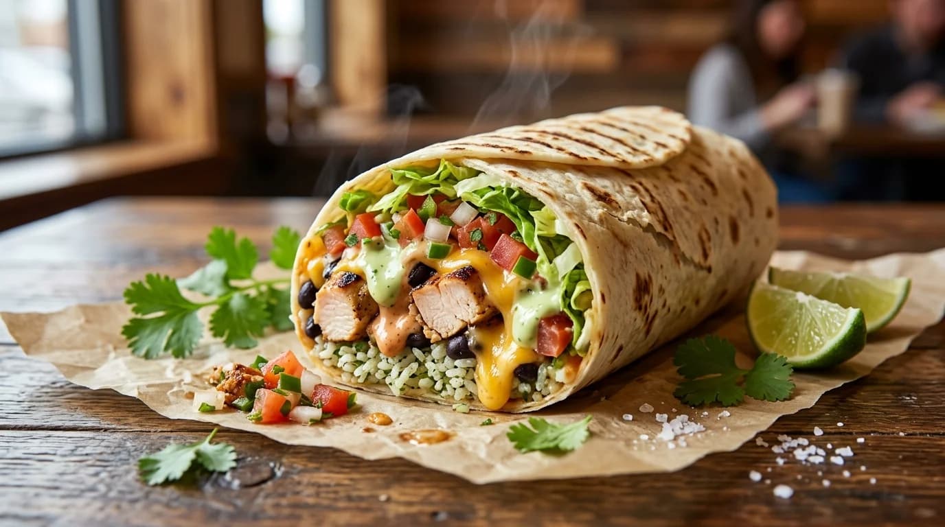 Chipotle Chicken Burrito