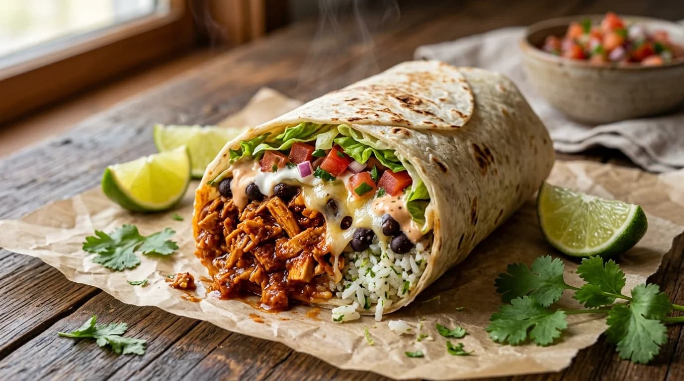 Chipotle Sofritas Burrito - Vegan