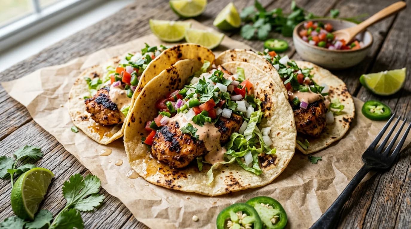 Chicken Tacos (3) Chicken Tacos (3)