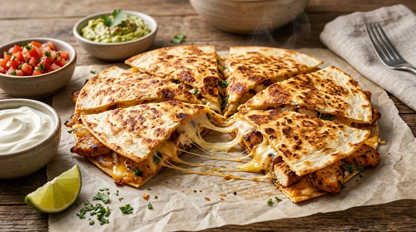 The Quesarito - Burrito wrapped in cheese quesadilla