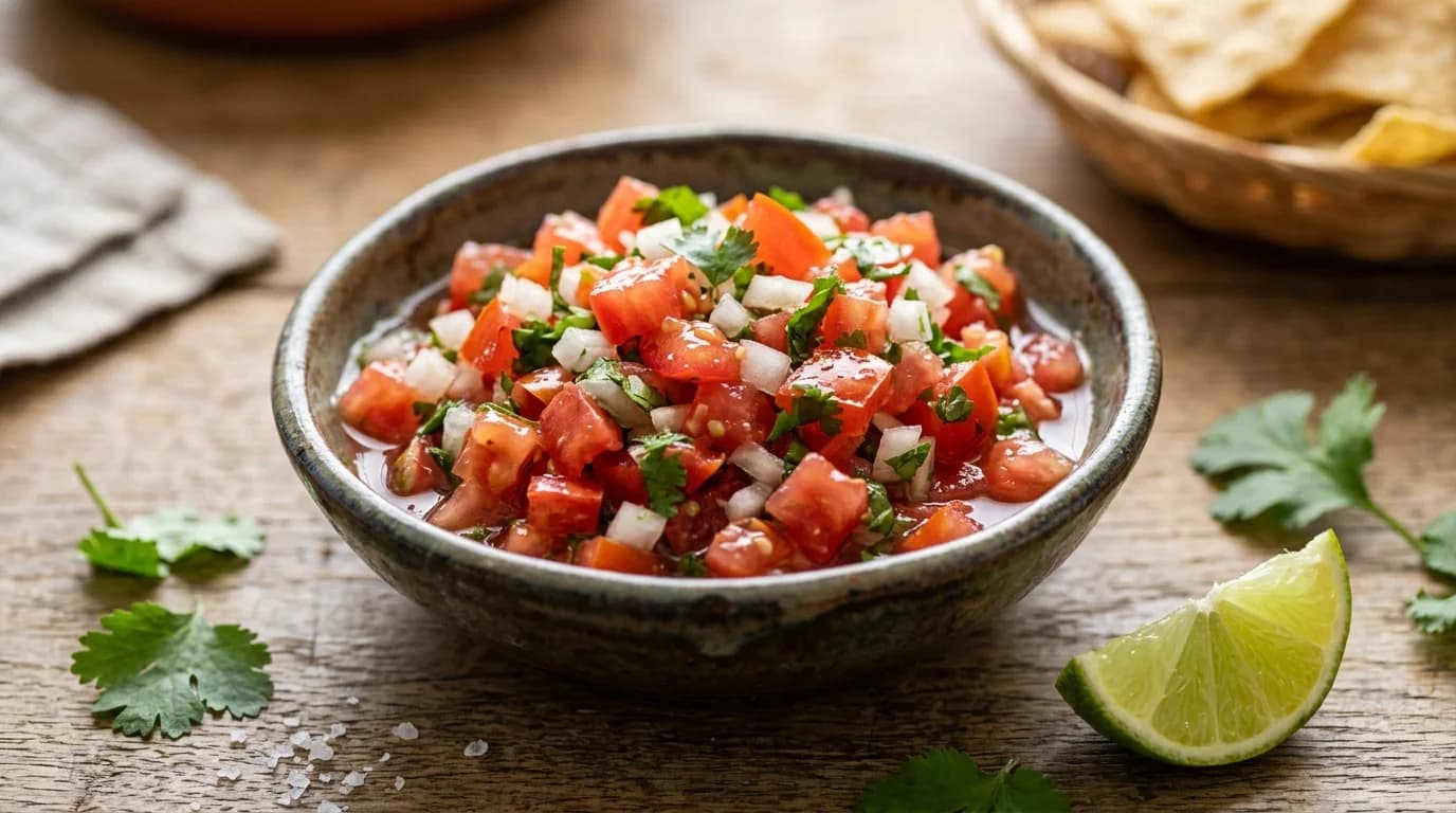 Fresh Tomato Salsa - Mild fresh topping Fresh Tomato Salsa - Mild fresh topping