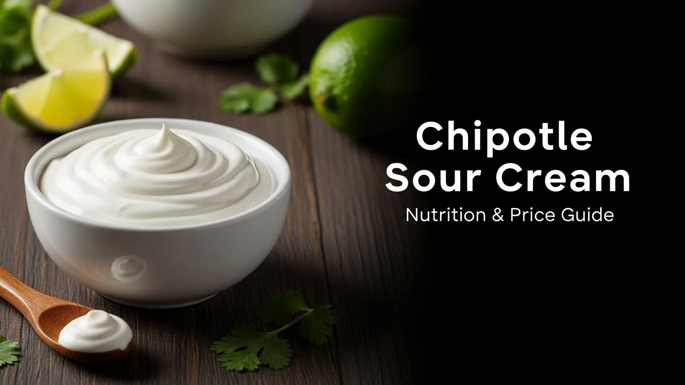 Chipotle Sour Cream Guide 2026